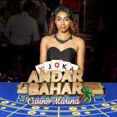 Casino Marina Andar Bahar game icon with marina table artwork