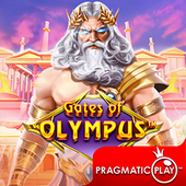 Gates of Olympus game icon with Olympian gate artwork