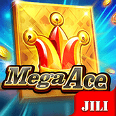 Mega Ace game icon with golden ace artwork