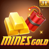 Mines Gold game icon with gold nugget artwork