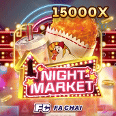Night Market game icon with market stall artwork