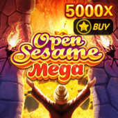 Open Sesame Mega game icon with treasure cave artwork